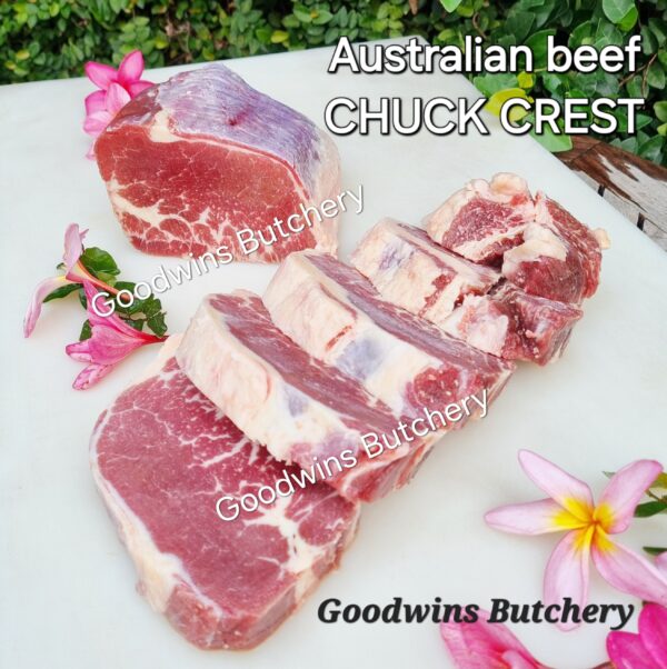 Beef CHUCK CREST Australia brand AMH / Kilcoy frozen HALF CUTS - Image 13