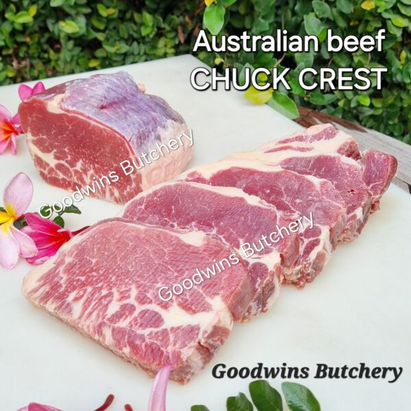 Beef CHUCK CREST Australia brand AMH / Kilcoy frozen HALF CUTS - Image 12