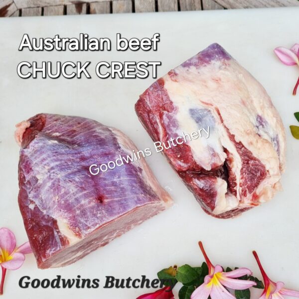Beef CHUCK CREST Australia brand AMH / Kilcoy frozen HALF CUTS - Image 3