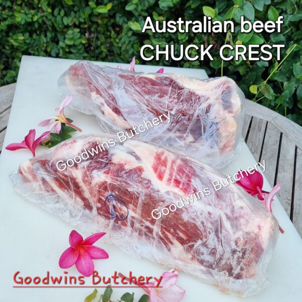 Beef CHUCK CREST Australia brand AMH / Kilcoy frozen HALF CUTS - Image 6