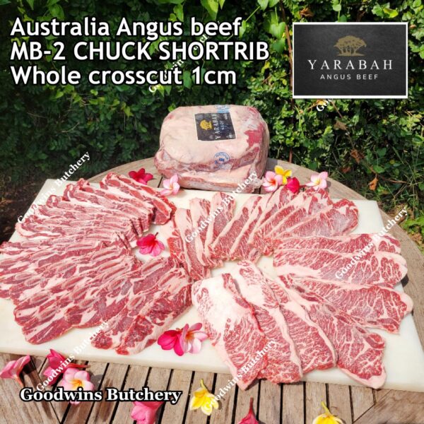 Beef rib shortrib ANGUS CHUCK SHORT RIB 3-4 ribs Australia marbling MB-2 frozen Australia YARABAH for roast grill smoke galbi bulgogi iga sapi konro - Image 21