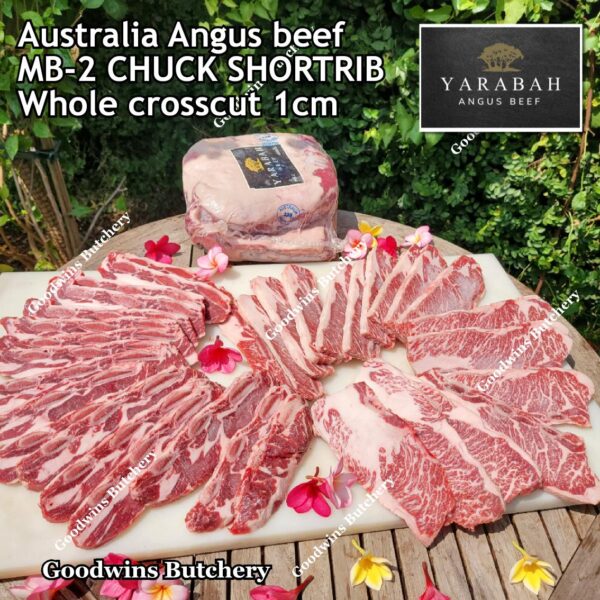Beef rib shortrib ANGUS CHUCK SHORT RIB 3-4 ribs Australia marbling MB-2 frozen Australia YARABAH for roast grill smoke galbi bulgogi iga sapi konro - Image 20