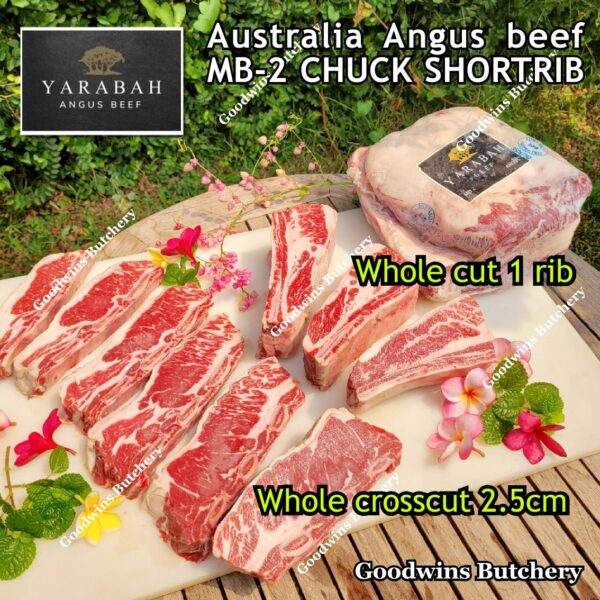 Beef rib shortrib ANGUS CHUCK SHORT RIB 3-4 ribs Australia marbling MB-2 frozen Australia YARABAH for roast grill smoke galbi bulgogi iga sapi konro - Image 17