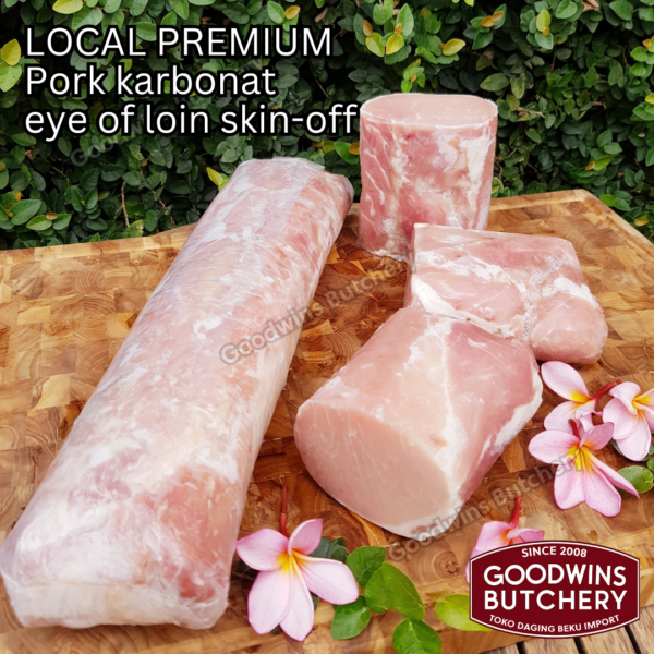 Pork eye of loin skin off local premium ALL CUTS karbonat babi tanpa kulit beku frozen SEMUA POTONGAN - Image 27