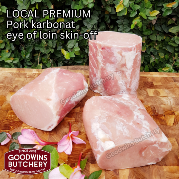 Pork eye of loin skin off local premium ALL CUTS karbonat babi tanpa kulit beku frozen SEMUA POTONGAN - Image 26