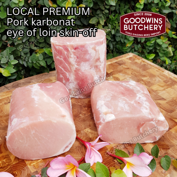 Pork eye of loin skin off local premium ALL CUTS karbonat babi tanpa kulit beku frozen SEMUA POTONGAN - Image 25