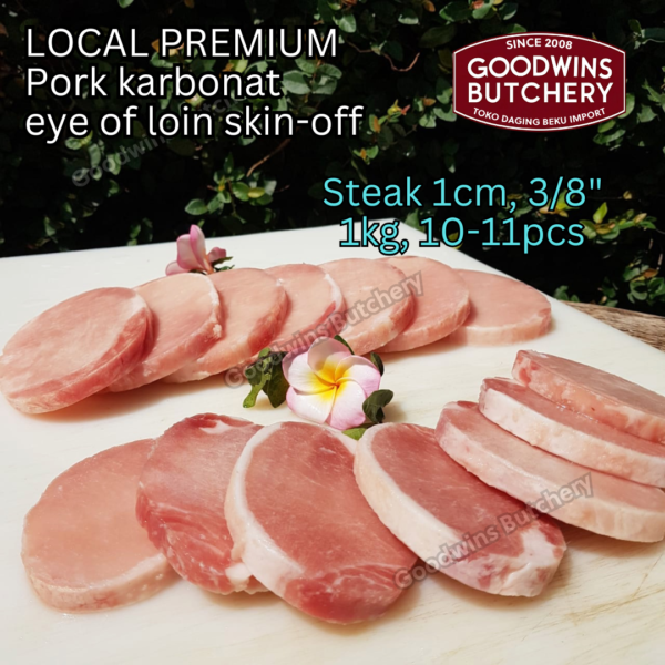 Pork eye of loin skin off local premium ALL CUTS karbonat babi tanpa kulit beku frozen SEMUA POTONGAN - Image 21