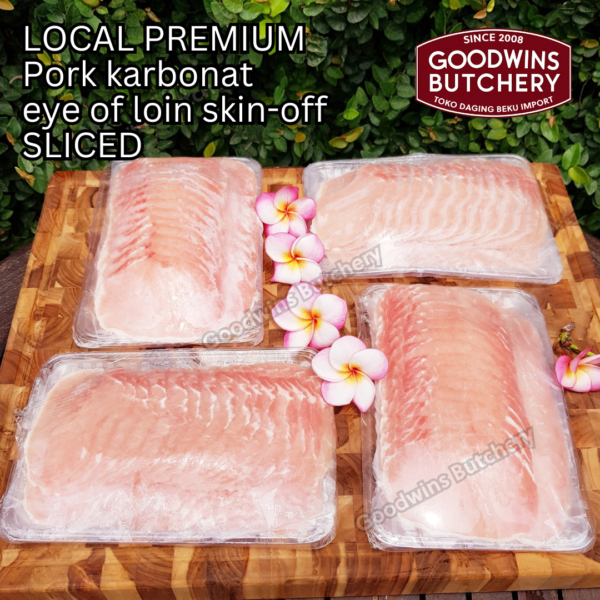 Pork eye of loin skin off local premium ALL CUTS karbonat babi tanpa kulit beku frozen SEMUA POTONGAN - Image 37