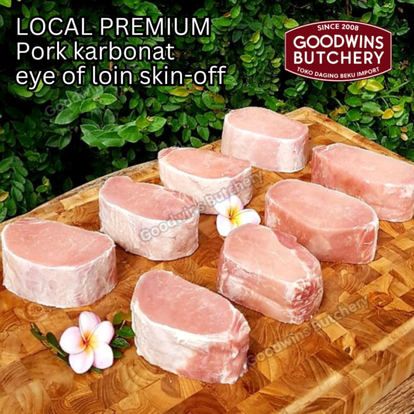 Pork eye of loin skin off local premium ALL CUTS karbonat babi tanpa kulit beku frozen SEMUA POTONGAN - Image 14