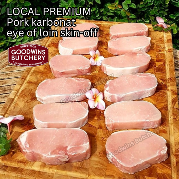 Pork eye of loin skin off local premium ALL CUTS karbonat babi tanpa kulit beku frozen SEMUA POTONGAN - Image 11