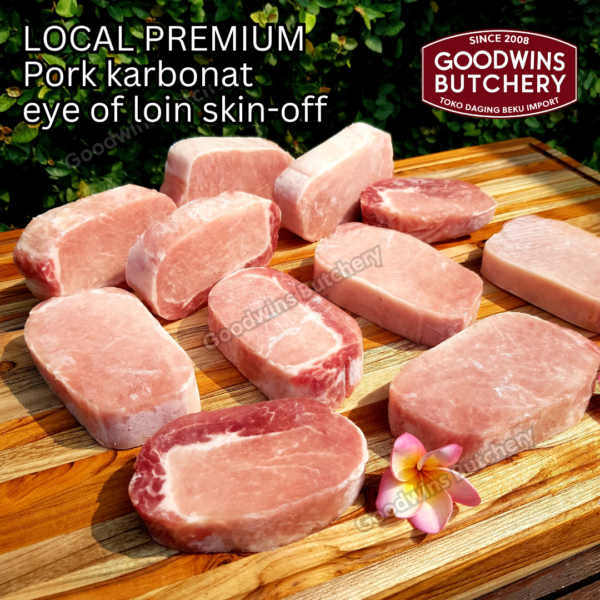 Pork eye of loin skin off local premium ALL CUTS karbonat babi tanpa kulit beku frozen SEMUA POTONGAN - Image 10