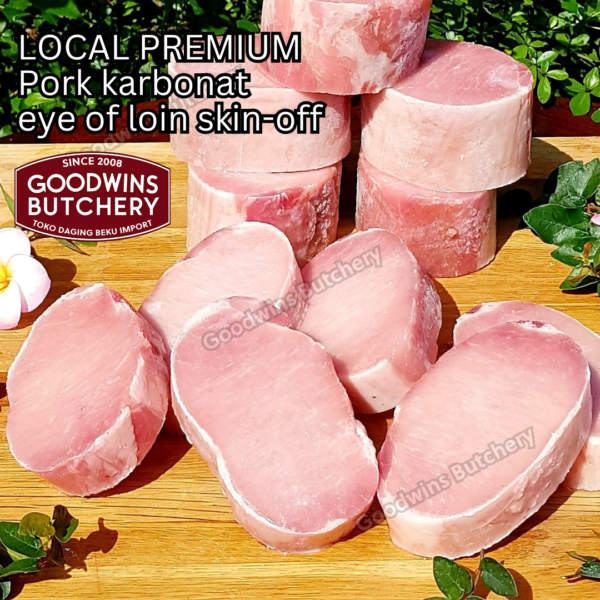 Pork eye of loin skin off local premium ALL CUTS karbonat babi tanpa kulit beku frozen SEMUA POTONGAN - Image 8