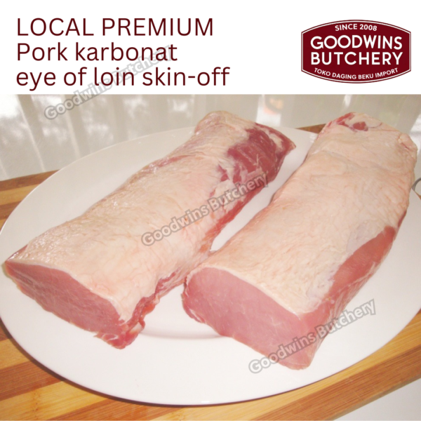 Pork eye of loin skin off local premium ALL CUTS karbonat babi tanpa kulit beku frozen SEMUA POTONGAN - Image 32
