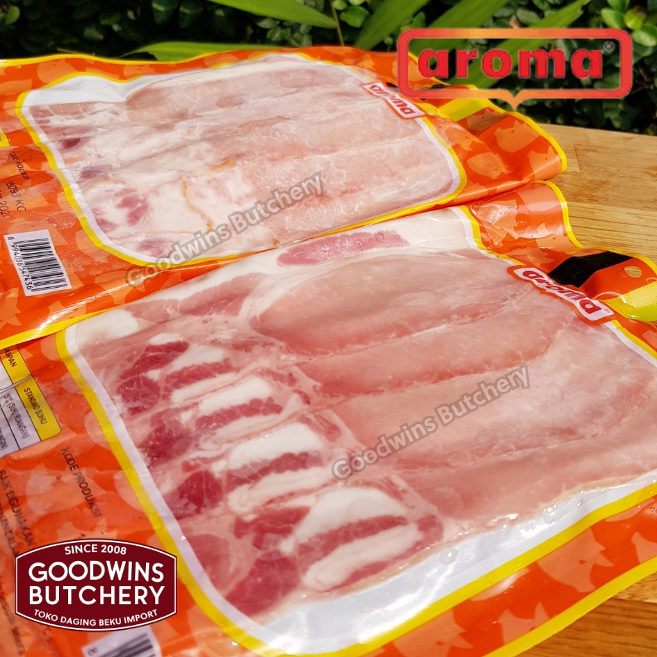 Aroma Pork Back BACON SLICED 250 GR - Image 5