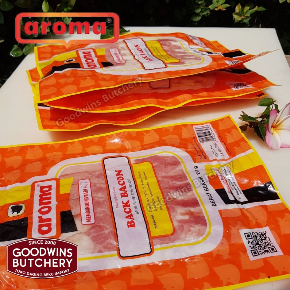 Aroma Pork Back BACON SLICED 250 GR - Image 4