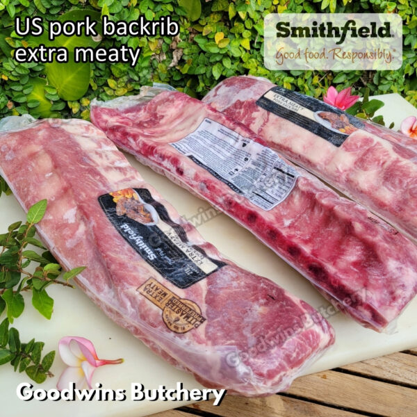 Pork BABY BACKRIB & SPARERIB imported US Spain Denmark baikut iga babi | SmithField Farmland Coren WholeStone DanishCrown DanePork Back rib Spare rib frozen - Image 35