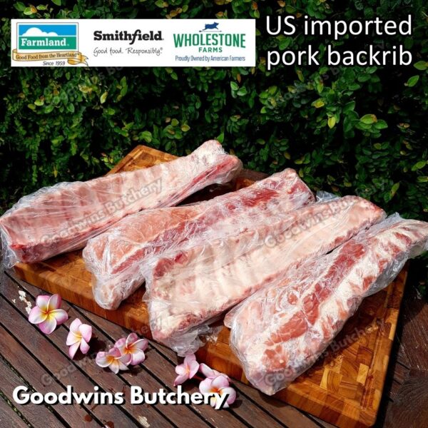 Pork BABY BACKRIB & SPARERIB imported US Spain Denmark baikut iga babi | SmithField Farmland Coren WholeStone DanishCrown DanePork Back rib Spare rib frozen - Image 13