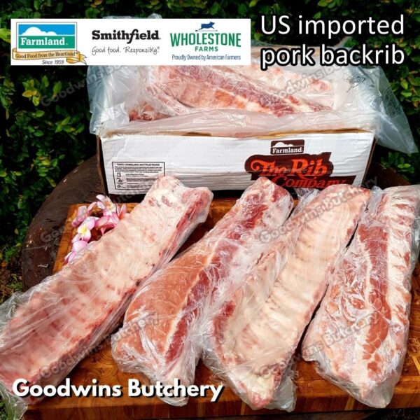 Pork BABY BACKRIB & SPARERIB imported US Spain Denmark baikut iga babi | SmithField Farmland Coren WholeStone DanishCrown DanePork Back rib Spare rib frozen - Image 12