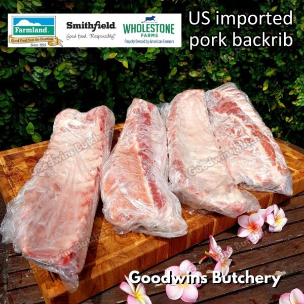 Pork BABY BACKRIB & SPARERIB imported US Spain Denmark baikut iga babi | SmithField Farmland Coren WholeStone DanishCrown DanePork Back rib Spare rib frozen - Image 10