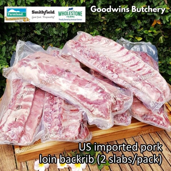 Pork BABY BACKRIB & SPARERIB imported US Spain Denmark baikut iga babi | SmithField Farmland Coren WholeStone DanishCrown DanePork Back rib Spare rib frozen - Image 52