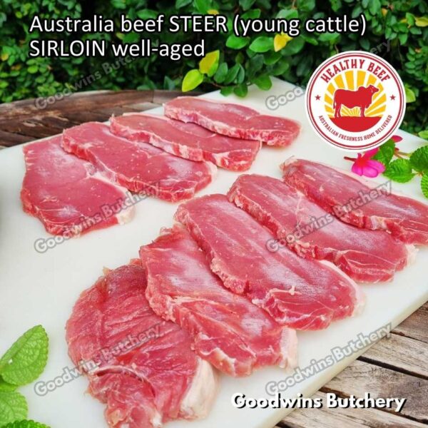 Beef SIRLOIN Australia STEER (young cattle) Healthy Beef aged-frozen WHOLE CUTS daging sapi has luar Striploin New York strip - Image 31
