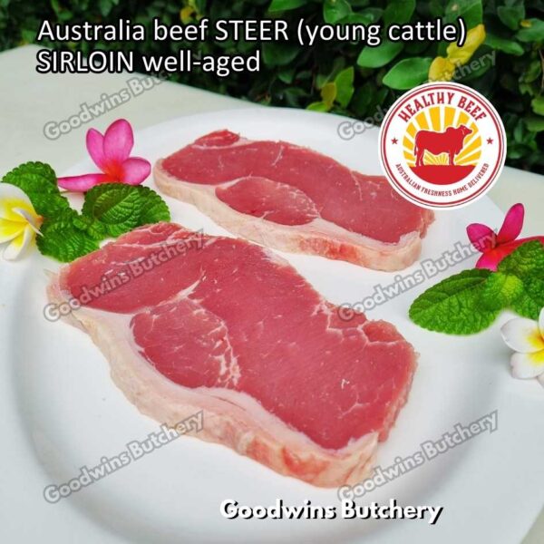 Beef SIRLOIN Australia STEER (young cattle) Healthy Beef aged-frozen WHOLE CUTS daging sapi has luar Striploin New York strip - Image 39