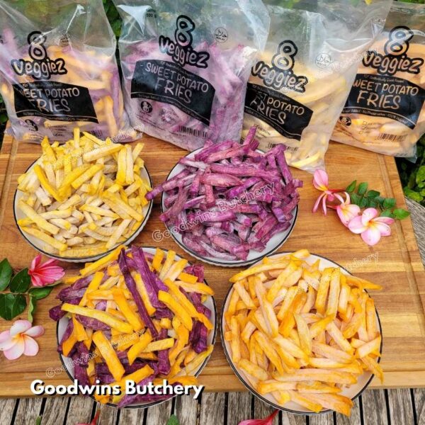 UBI BEKU SEMUA WARNA Cilembu Ase Ungu Mix 8Veggiez | IQF frozen import vegetable import 8 Veggiez SWEET POTATOES 500g - Image 5