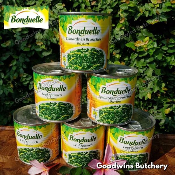 Bonduelle SPINACH LEAF France imported EPINARDS EN BRANCHES daun bayam 400gr - Image 7