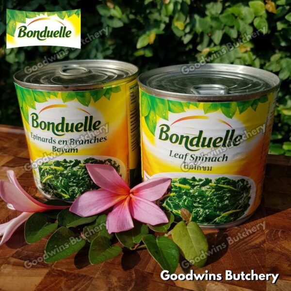 Bonduelle SPINACH LEAF France imported EPINARDS EN BRANCHES daun bayam 400gr - Image 4