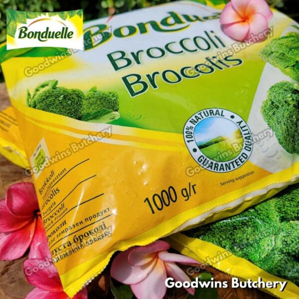 Frozen BROCCOLI Bonduelle France imported BROKOLI beku 1kg - Image 2