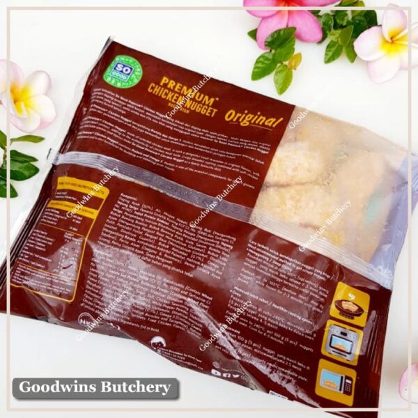 Chicken NUGGET PREMIUM ORIGINAL SoGood frozen ayam So Good Food 400g - Image 3