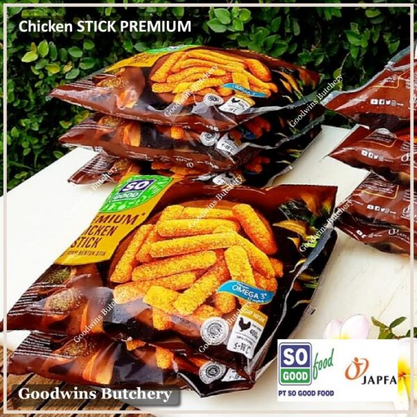 Chicken stick nugget premium SoGood frozen ayam So Good Food 400g - Image 3