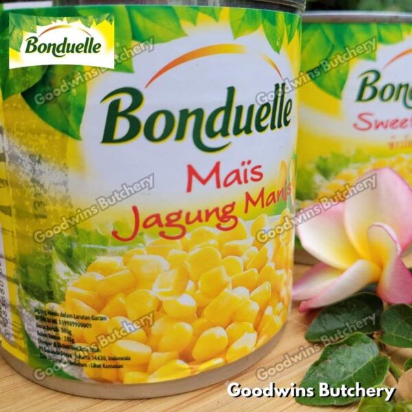 Bonduelle SWEET CORN KERNEL France imported jagung manis 400gr