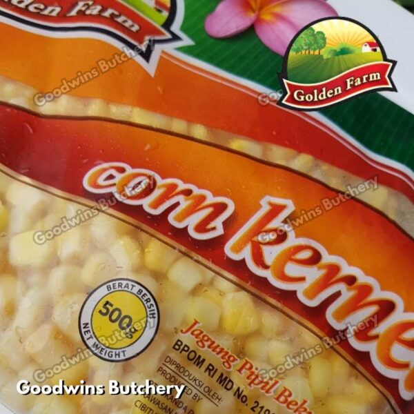 GoldenFarm frozen vegetable EDAMAME, GREEN PEAS, SWEET CORN KERNEL & MIX VEGETABLE Golden Farm sayuran beku - Image 4