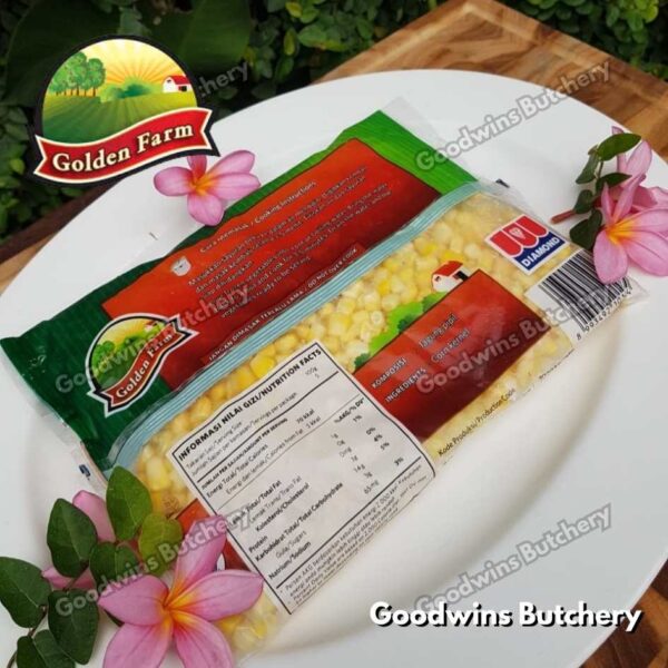 GoldenFarm frozen vegetable EDAMAME, GREEN PEAS, SWEET CORN KERNEL & MIX VEGETABLE Golden Farm sayuran beku - Image 3