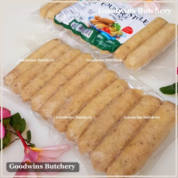 Chicken sausage country style Big Farm frozen sosis ayam 10pcs 360g BigFarm - Image 3