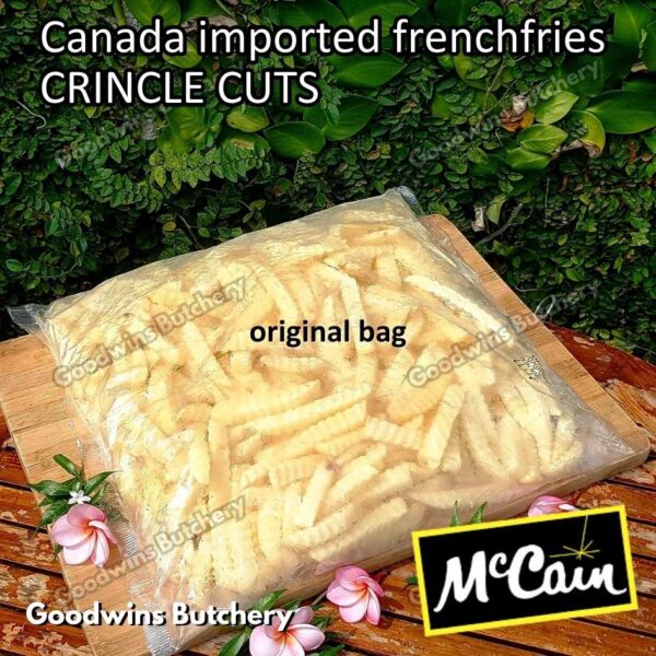 Frenchfries McCain Canada CRINKLE CUTS 1/2" 1.25cm kentang goreng frozen import french fries Mc Cain - Image 4
