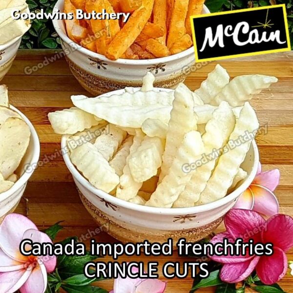 Frenchfries McCain Canada CRINKLE CUTS 1/2" 1.25cm kentang goreng frozen import french fries Mc Cain - Image 2