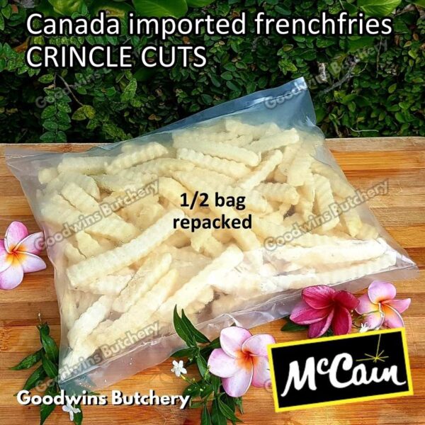 Frenchfries McCain Canada CRINKLE CUTS 1/2" 1.25cm kentang goreng frozen import french fries Mc Cain - Image 3