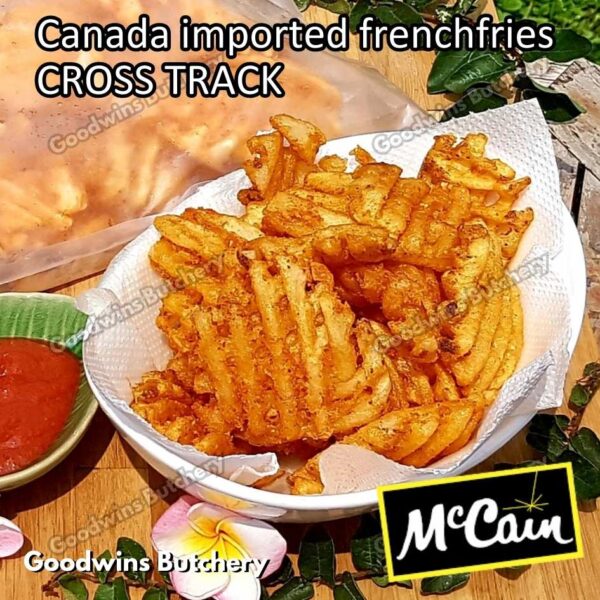 Frenchfries McCain Canada REDSTONE SPICY CROSS TRACK kentang goreng frozen import french fries Mc Cain - Image 3