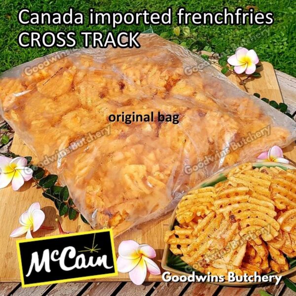 Frenchfries McCain Canada REDSTONE SPICY CROSS TRACK kentang goreng frozen import french fries Mc Cain - Image 2