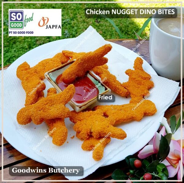 Chicken NUGGET DINO BITES SoGood frozen ayam So Good Food 400g - Image 2