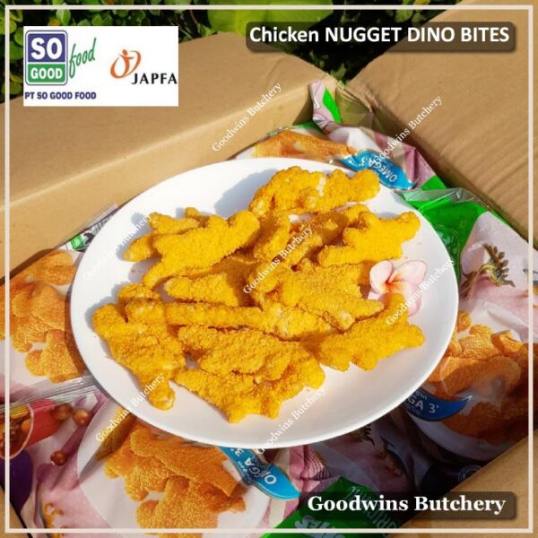 Chicken NUGGET DINO BITES SoGood frozen ayam So Good Food 400g - Image 5