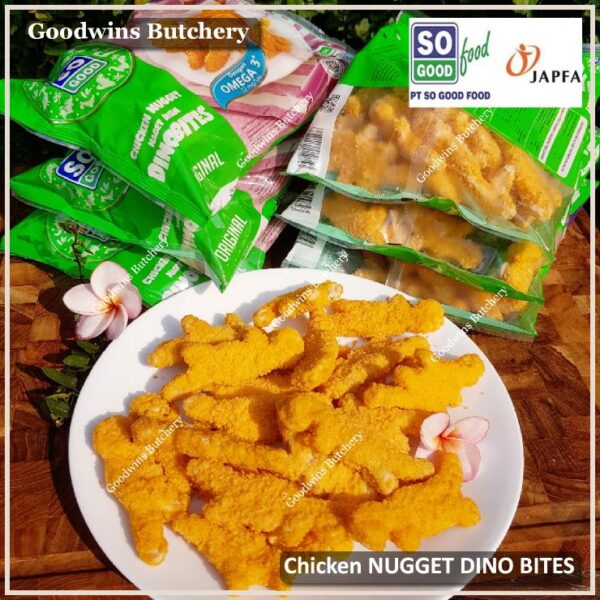 Chicken NUGGET DINO BITES SoGood frozen ayam So Good Food 400g - Image 9
