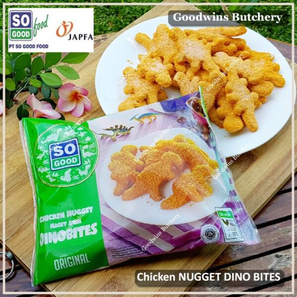 Chicken NUGGET DINO BITES SoGood frozen ayam So Good Food 400g