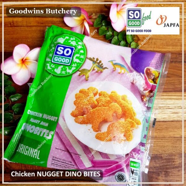 Chicken NUGGET DINO BITES SoGood frozen ayam So Good Food 400g - Image 4