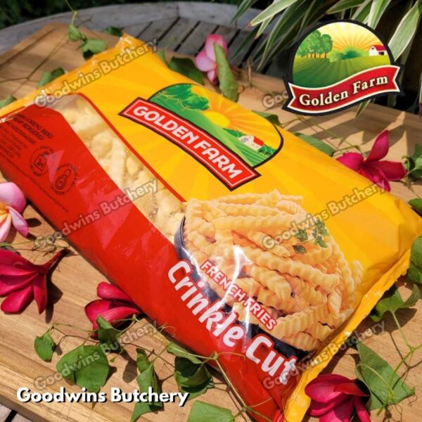 GoldenFarm frenchfries Shoestring Crinkle Straight cuts Golden Farm french fries frozen 1kg - Image 15