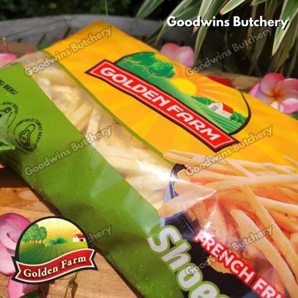 GoldenFarm frenchfries Shoestring Crinkle Straight cuts Golden Farm french fries frozen 1kg - Image 10