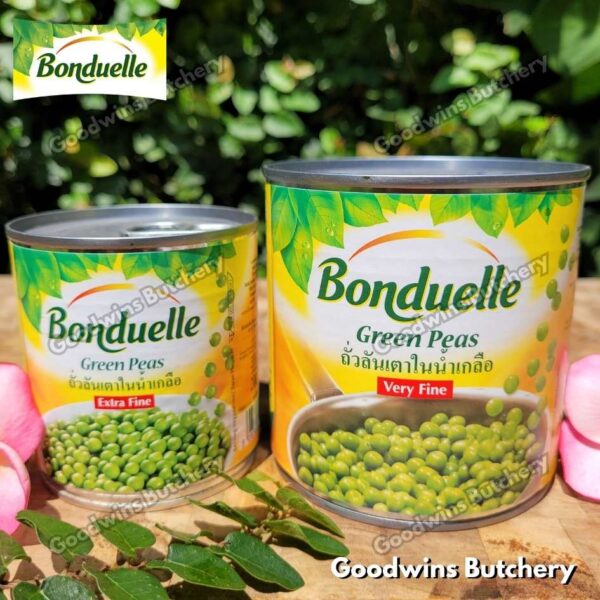 Bonduelle GREEN PEAS EXTRA FINE France imported PETITS POLS kacang polong 200gr - Image 9