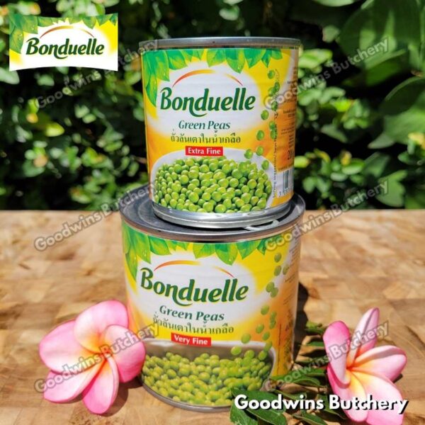 Bonduelle GREEN PEAS EXTRA FINE France imported PETITS POLS kacang polong 200gr - Image 8